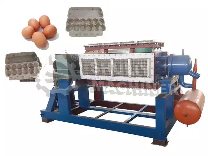 Egg carton making machine