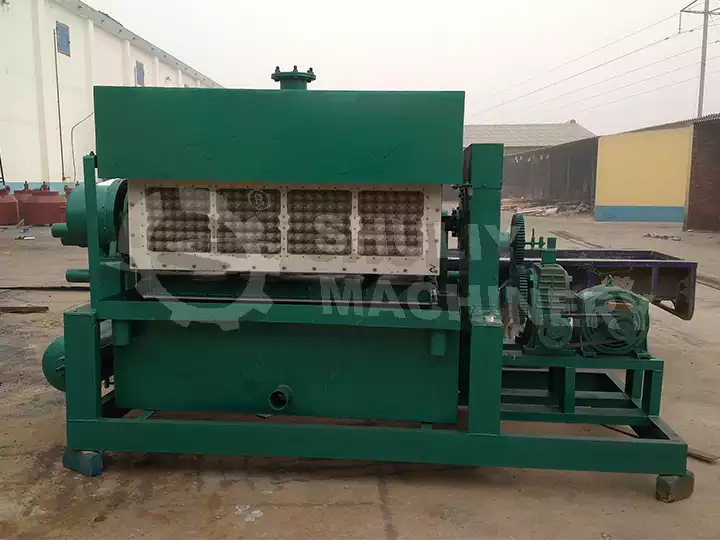 1500-2000pcs/hour egg tray making machine for sale to Cameroon