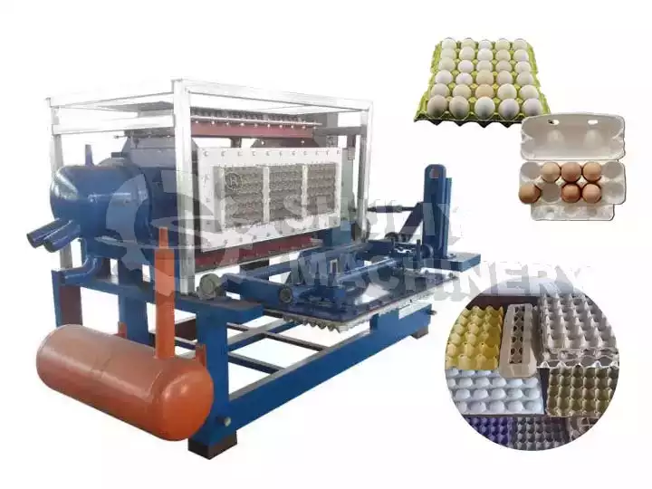 2000-2500pcs/h automatic egg tray machine