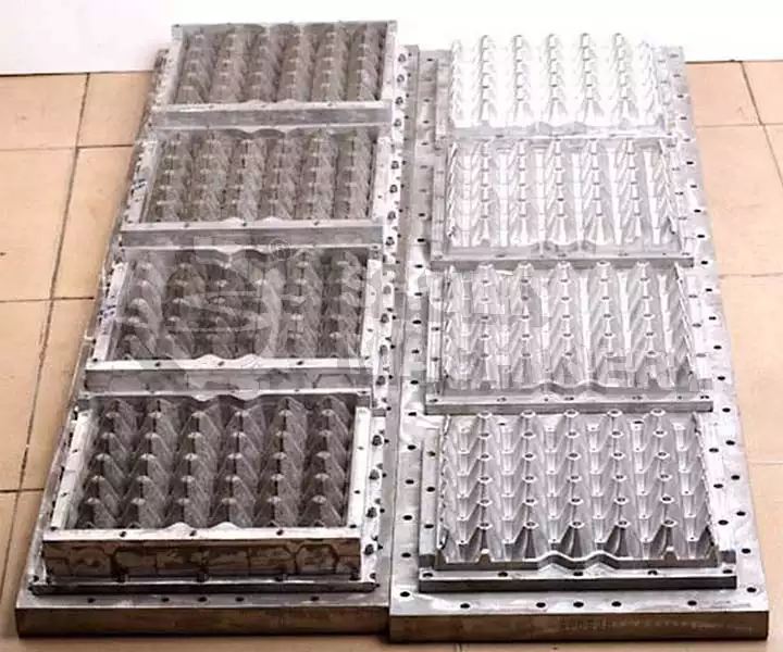What Kind Of Paper Trays Can Be Produced? - Shuliy Paper Tray Machine 3 Aluminum-moulds-1