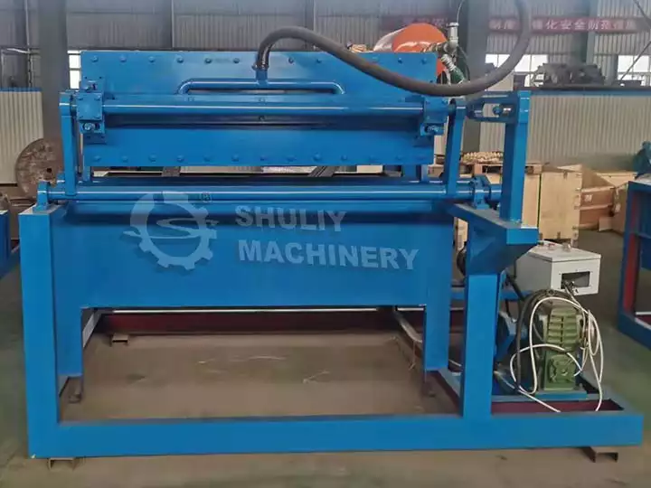 SL-4*1 egg tray production machine sold to Chad