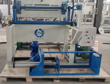 1000Pcs/H Paper Tray Forming Machine Sold To Bolivia 4 Egg tray machine