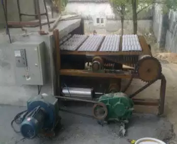 1000Pcs/H Paper Molding Machine Sold To Usa 5 Brick dryer