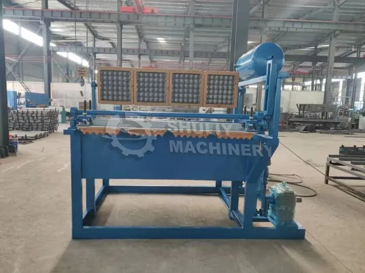 2000pcs/h pulp egg tray machine for Sudan beginning egg tray industry