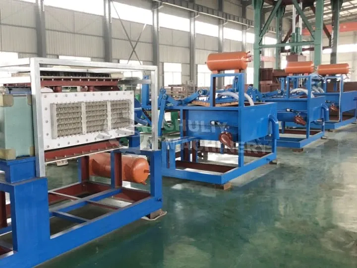 shuliy manufactured egg tray machine in South Africa