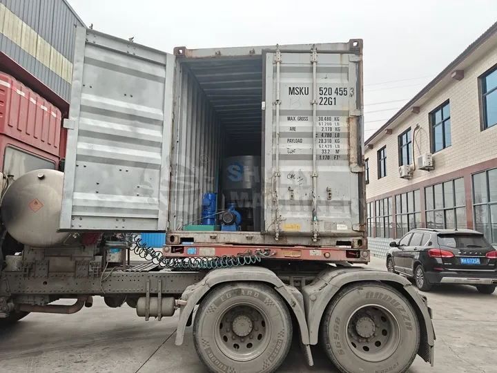 Shipment Of 1500Pcs/H Egg Tray Machine To Nepal 8 Egg tray machine for delivery