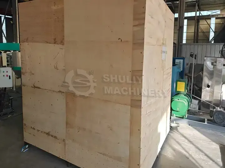 Send 1500Pcs/H Paper Pulp Egg Tray Machine To Libya 4 Machine in good package