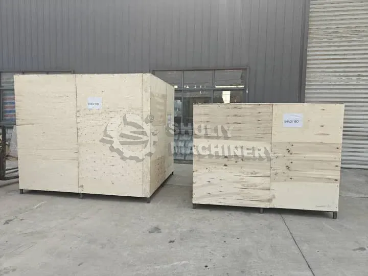 Sl-4*1 Egg Tray Machine For Lebanon To Expand Eco-Packing Business 7 Egg tray making machine package for delivery