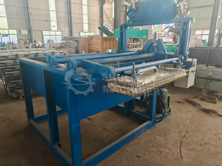 Export 1000Pcs/H Egg Tray Machine To Ghana 1 Newly-manufactured paper tray machine