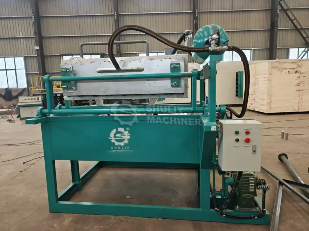 Small egg tray making machine for sale