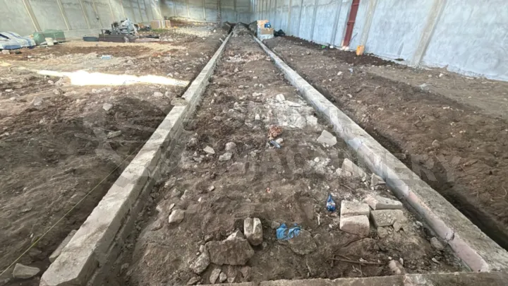 Sl-4*4 Rotary Egg Tray Machine + Brick Kiln Dryer Installation In Tanzania 10 Brick kiln dryer construction