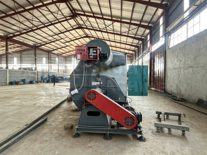 Uganda 4×4 Egg Tray Machine With Metal Dryer: Full Site Installation 5 Multi-layer metal dryer