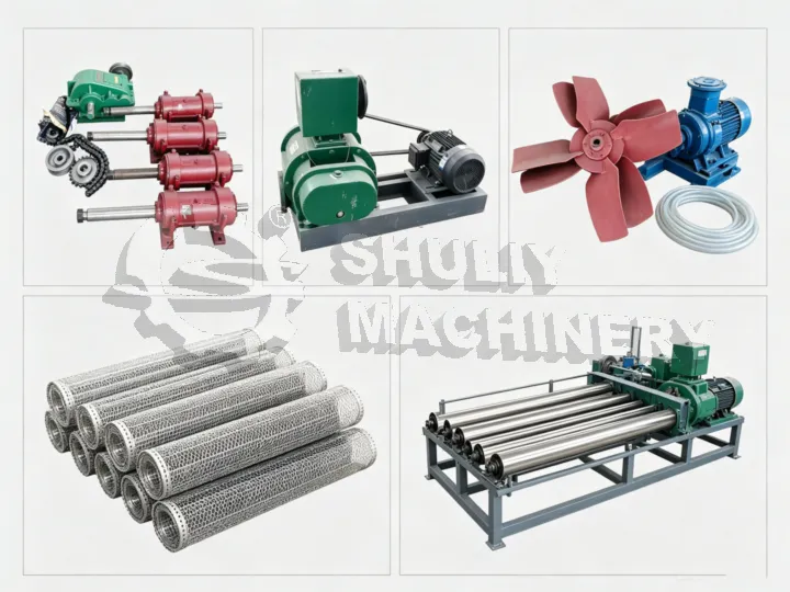 Spare parts of egg tray machine
